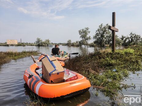 У Держекоінспекції заявили, що на території, затопленій після підриву Каховської ГЕС, виявили кишкову паличку і холеру, але потім спростували інформацію