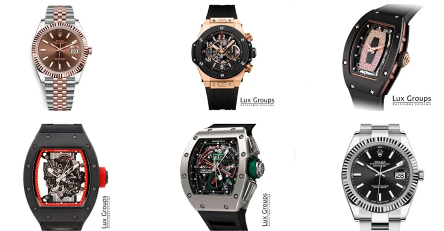 LuxGroups элитные швейцарские часы в Вашем распоряжении