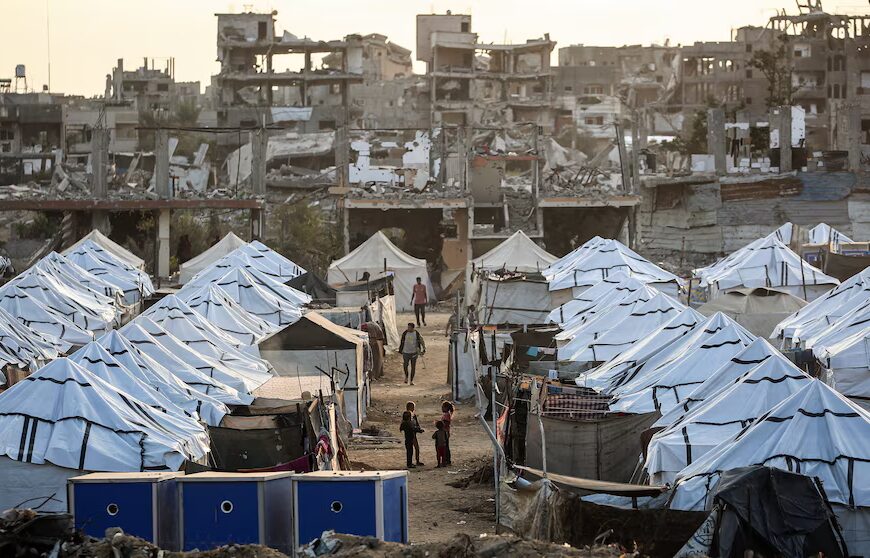 Зі снігом у Газі мешканці хвилюються про житло, їжу та повені.