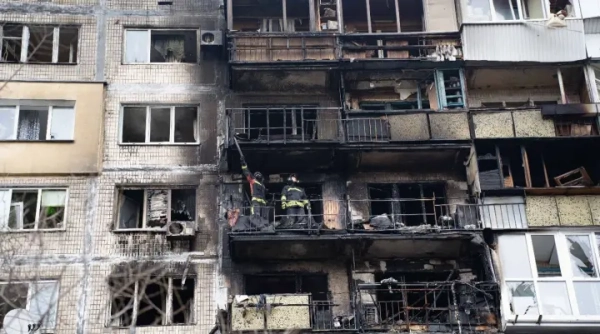 Рятувальники у Києві завершили роботи з ліквідації наслідків російських ударів 29 листопада