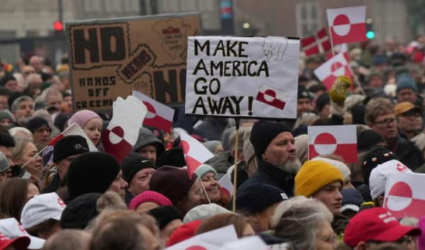 Данія та Гренландія вийшли на масові протести через погрози Трампа щодо анексії острова