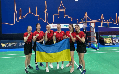 Незвичайна перемога: Українська збірна здобула бронзові медалі на Чемпіонаті Європи з бадмінтону 2026