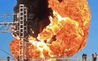 Велика пожежа охопила вантажний потяг з паливом в Тамбовській області&hellip;