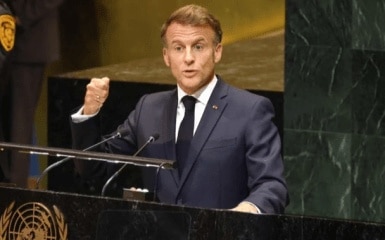 Ядерну та балістичну проблему Ірану неможливо “розв’язати ударами” — Макрон