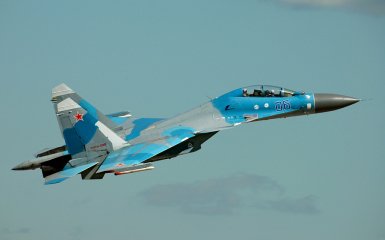 У Криму зазнав аварії російський Су-30.