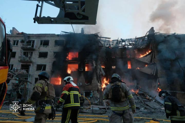 У Києві внаслідок масованої атаки рф загинула людина, постраждали 21, серед них підліток