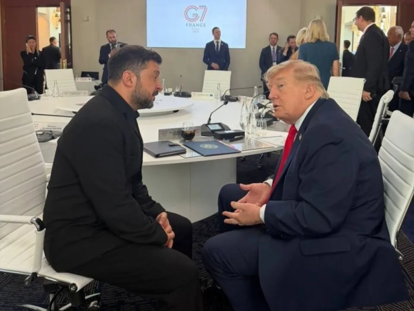 Зеленський розкрив деталі переговорів з Трампом на саміті G7: фотодоказ