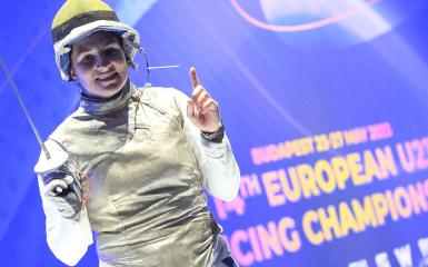 Українка Сопіт виборола історичне “золото” на Чемпіонаті Європи 2026 з фехтування на рапірах