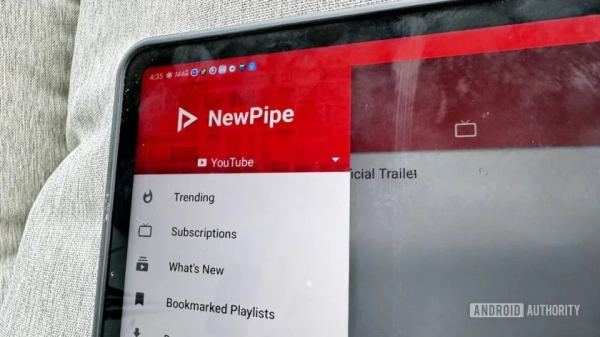 Приклад інтерфейсу NewPipe для завантаження аудіо