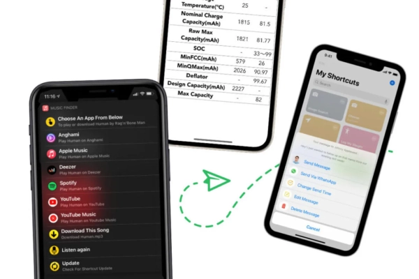 Процес завантаження через ярлик на iPhone