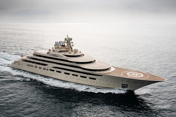 Супер'яхта Dilbar більше не підпадає під санкції ЄС