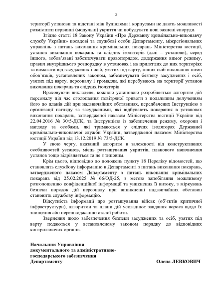Фото з Київського СІЗО