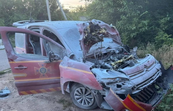 ЗСУ нищать російський дрон, що атакував рятувальників Краматорська