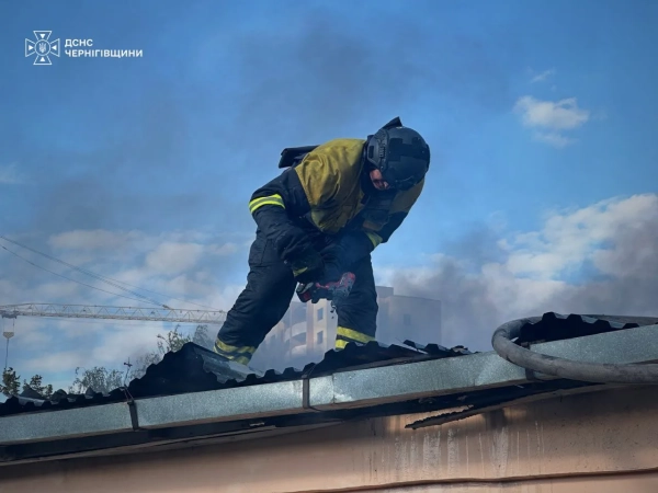 Наслідки російського удару по Чернігову