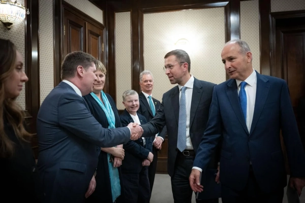 Корецький зустрівся з прем'єр-міністром Ірландії та обговорив відбудову України