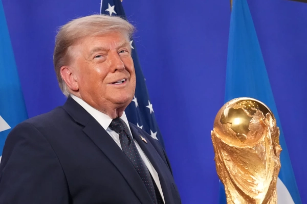 Трамп вітає збірну на Чемпіонаті світу у VIP-ложі