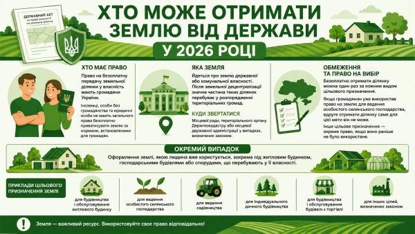 Земельні ділянки в Україні