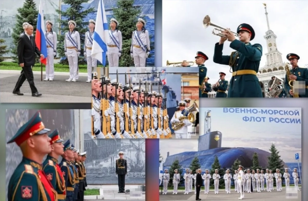Путін на День ВМФ: росія хизується намальованим флотом, поки цпд викриває імітацію