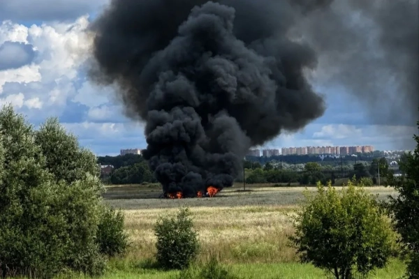 Над Підмосков’ям зник з радарів новітній російський винищувач Су-57
