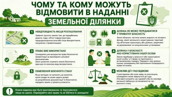 Судові процеси щодо землі