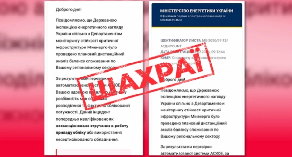 Киян лякають фейковими листами: як розпізнати шахрайство від імені Міненерго