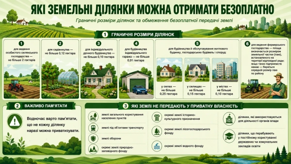 Карта земельних ділянок