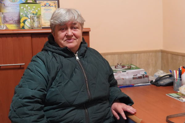 Соціальна працівниця Галина Володимирівна