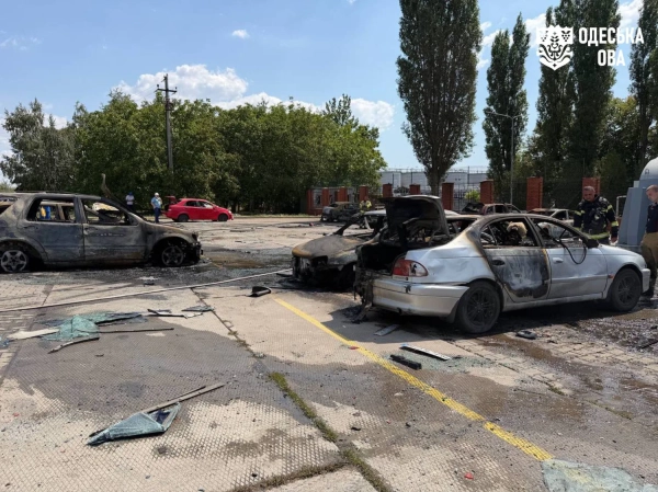 Фото наслідків атаки