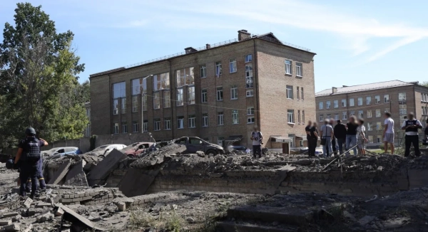 Патрульні показали, як виглядає Київ одразу після ворожої атаки