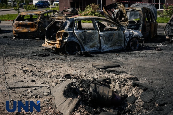 Наслідки обстрілу Вишневого: пошкоджені будівлі