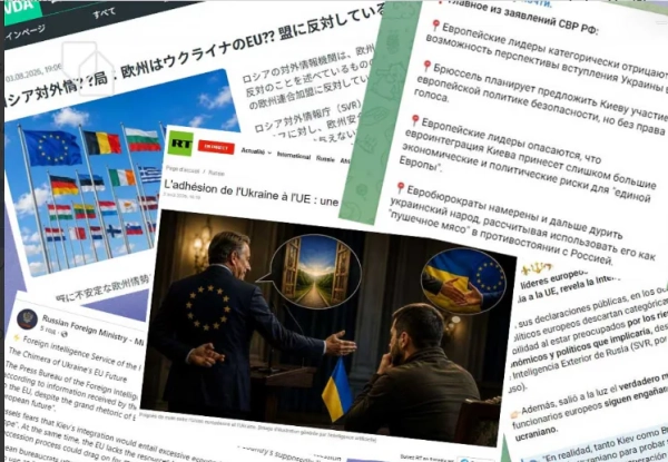 Росія розпалює нову пропагандистську війну проти членства України в ЄС