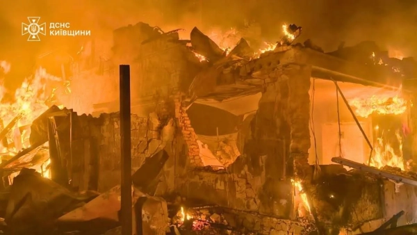 Наслідки удару по промисловому об'єкту