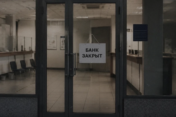 Росіяни масово виводять кошти з банків, поки мережа відділень скорочується