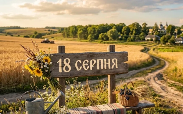 18 серпня: Святкуймо українські та світові події разом