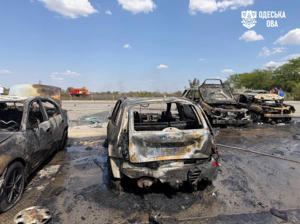 Фото наслідків атаки