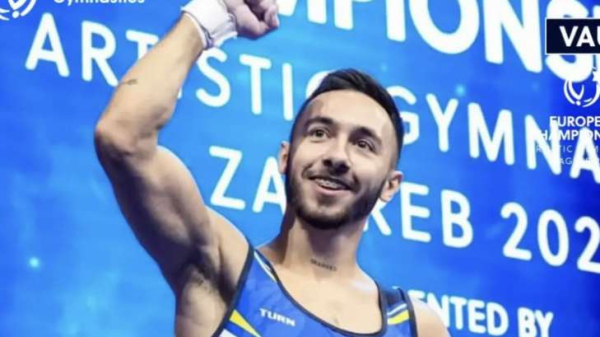 Український гімнаст Назар Чепурний здобув золото в опорному стрибку на Чемпіонаті Європи