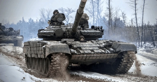 Танк Т-72АВ Збройних сил України