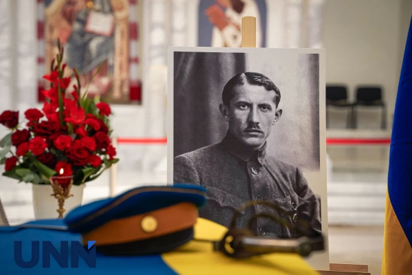 У Києві в соборі УГКЦ вшанували пам’ять Євгена Коновальця