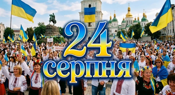 24 серпня: Україна святкує День Незалежності, світ відзначає свої події