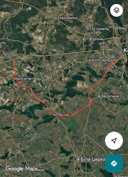 Звуки вибухів змусили перекрити трасу Київ – Чоп: рух обмежено на значній ділянці