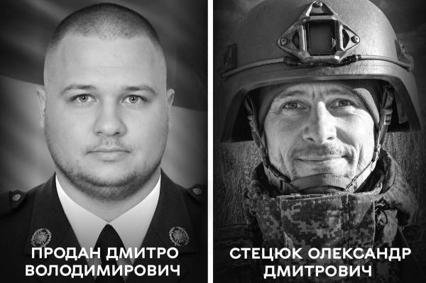 Вінниця оплакує загиблих Героїв Дмитра Продана та Олександра Стецюка