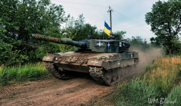 Leopard 2A4 українських військових