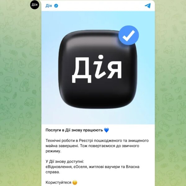 Функції “Дії” повертаються: відновлено роботу ключових сервісів