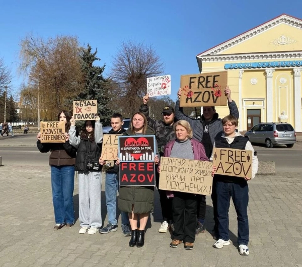 Тетяна не пропускає жодних акцій на підтримку полонених