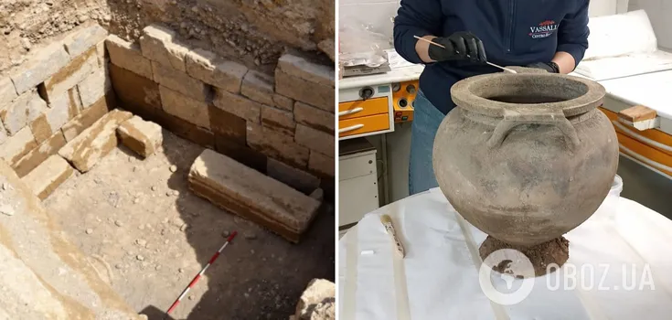 Глечик із вершниками, знайдений в Італії.