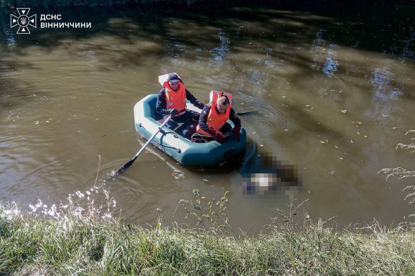 На Вінниччині у Південному Бузі знайшли мертвим чоловіка